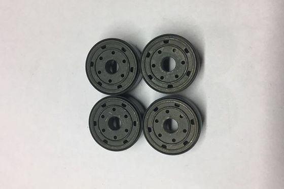 ضربه گیر 25 میلی متری Ptfe باندی پیستون مشکی رنگ 2.15 G / Cm3 Hrb70 - 90