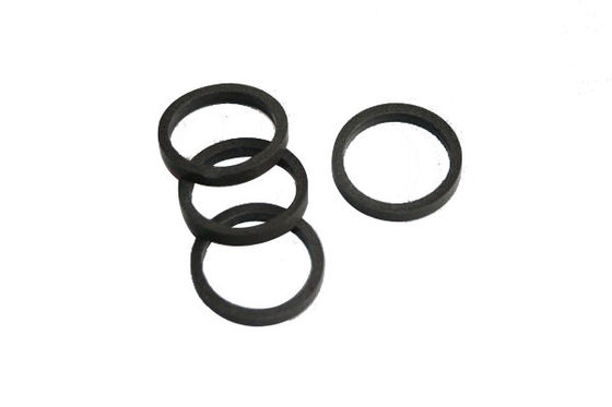واشر حلقه راهنمای روغن PTFE پر شده با کربن برای راهنمای میله کمک فنر